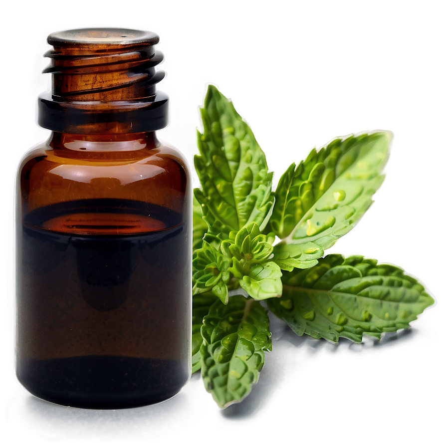 Spearmint Essential Oil Png 21 PNG image