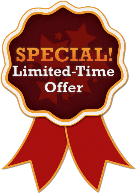 Special Limited Time Offer Badge PNG image