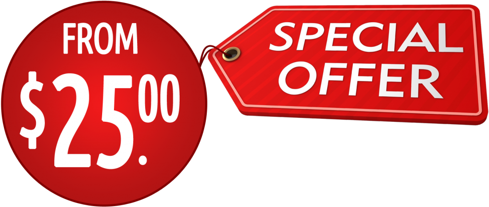 Special Offer Price Tag25 Dollars PNG image