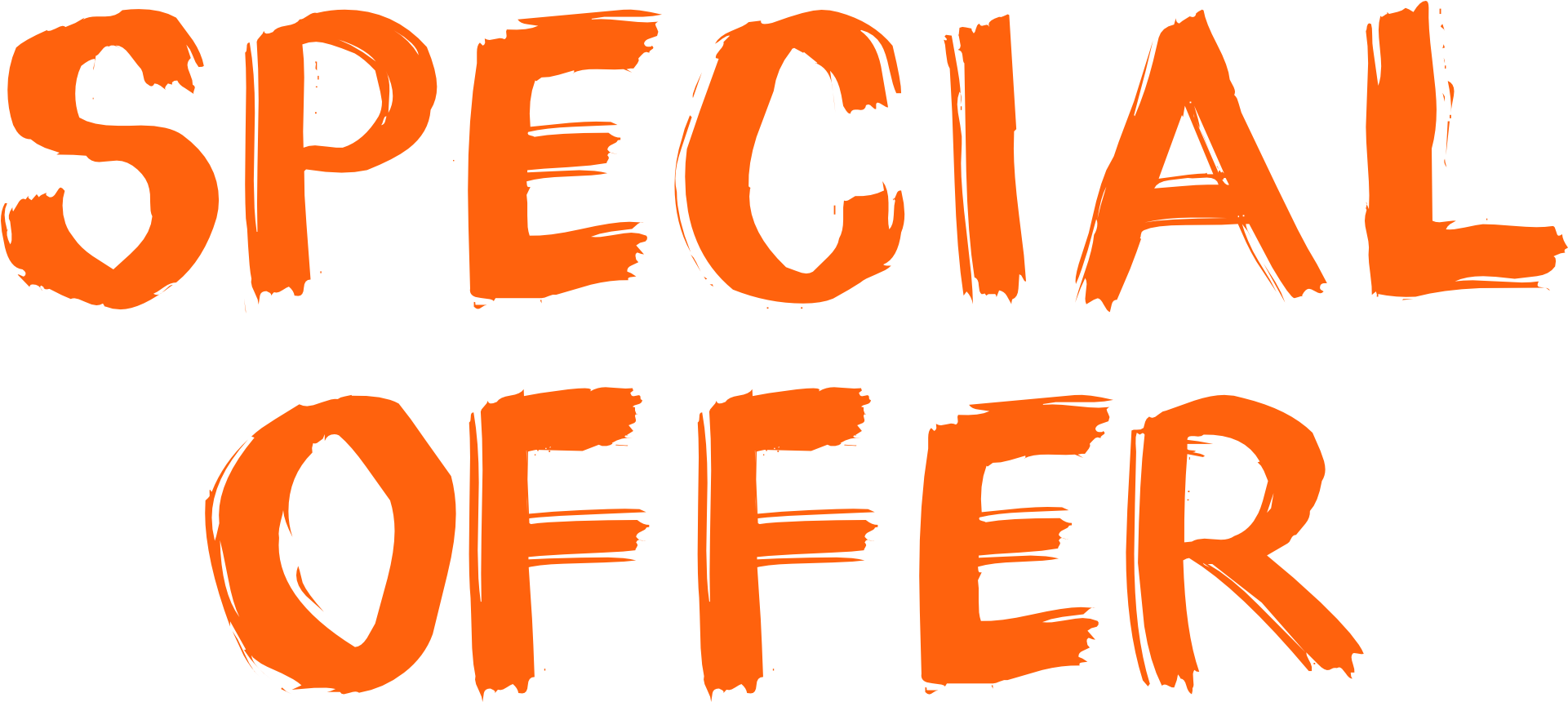 Special Offer Text Graphic PNG image