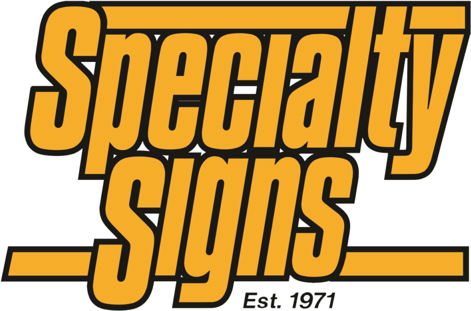 Specialty Signs Established1971 Logo PNG image