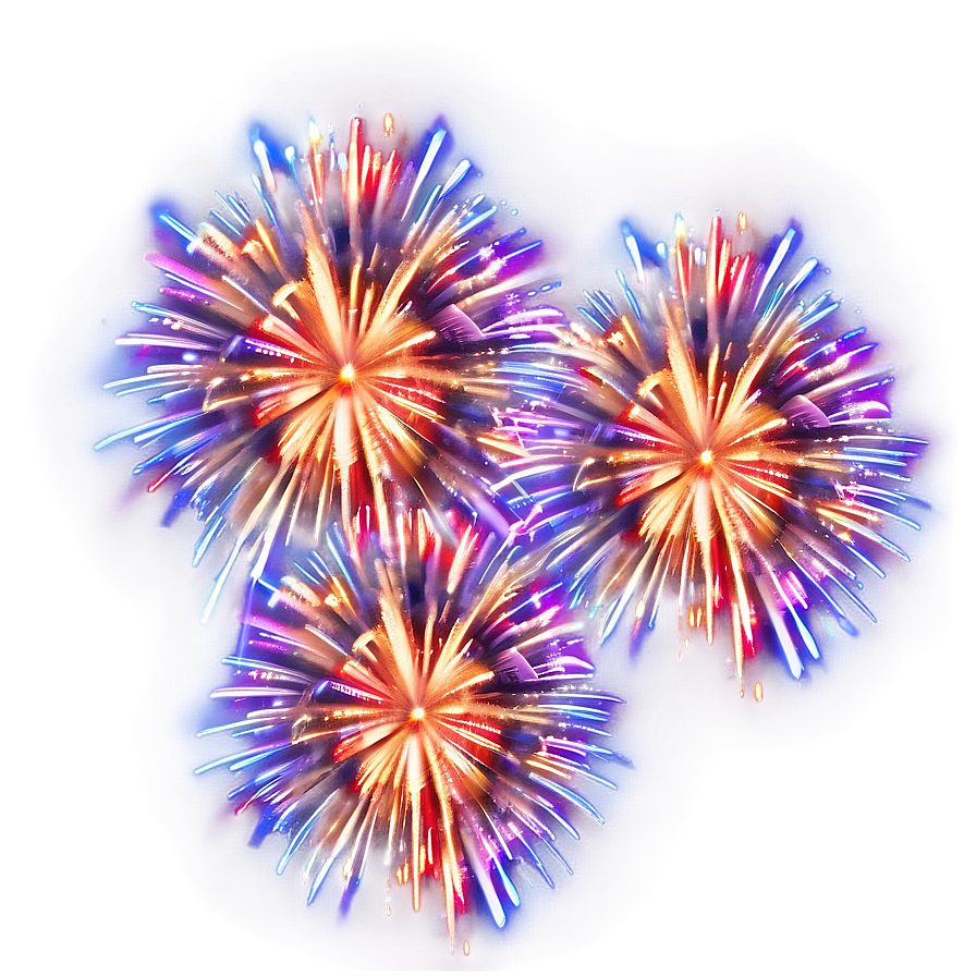 Spectacular Celebration Fireworks Show Png 05232024 PNG image