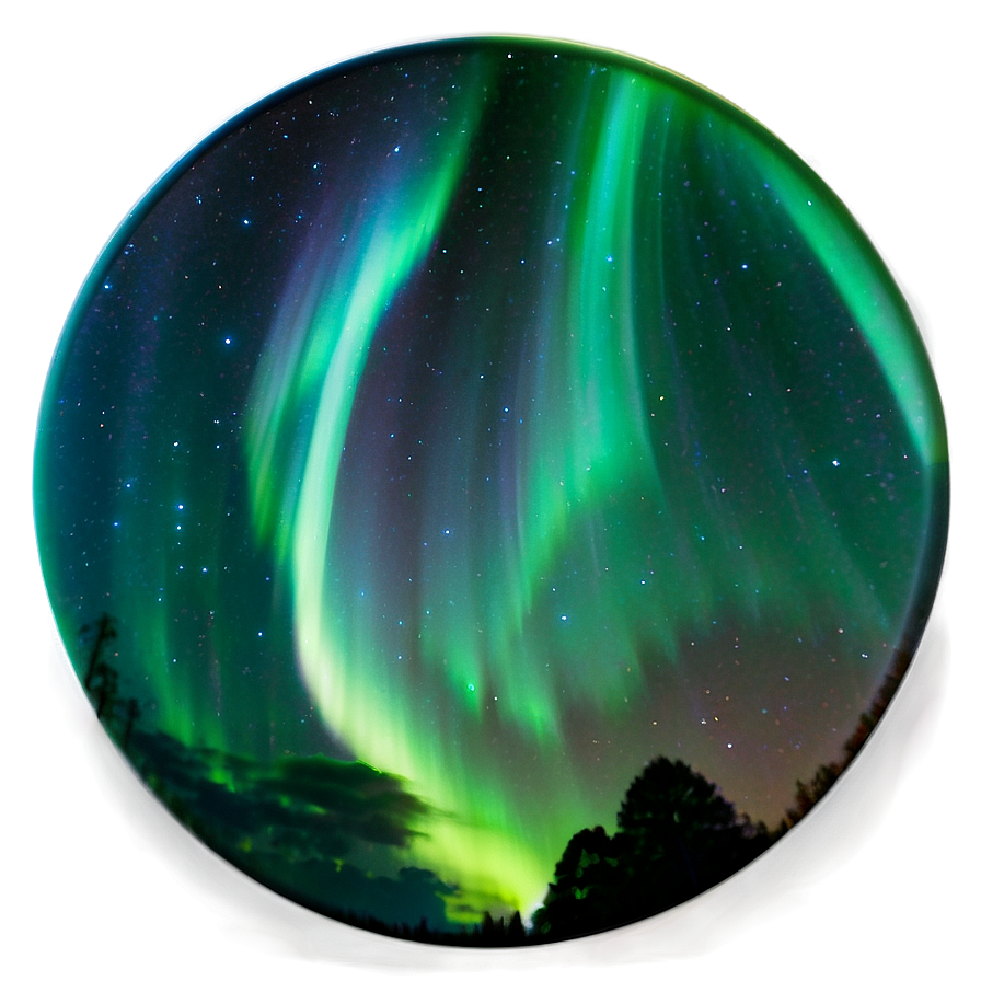 Spectral Aurora Night Glow Png 75 PNG image