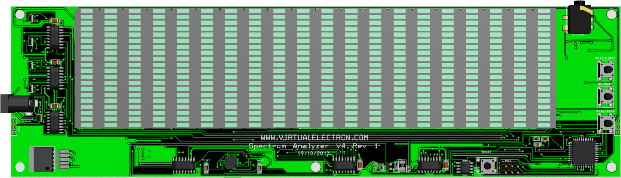 Spectrum Analyzer Circuit Board PNG image