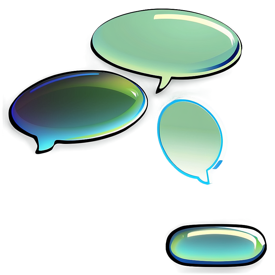 Speech Bubble Balloon Png Rgb PNG image