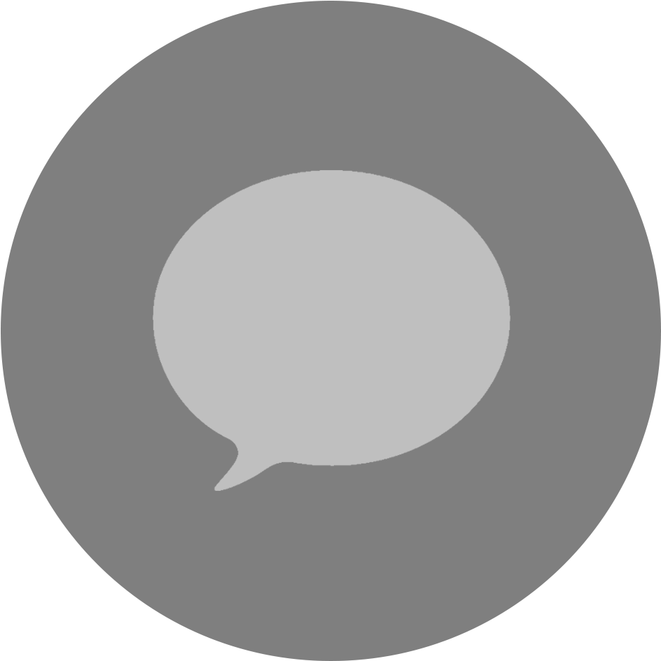 Speech Bubble Icon Black PNG image