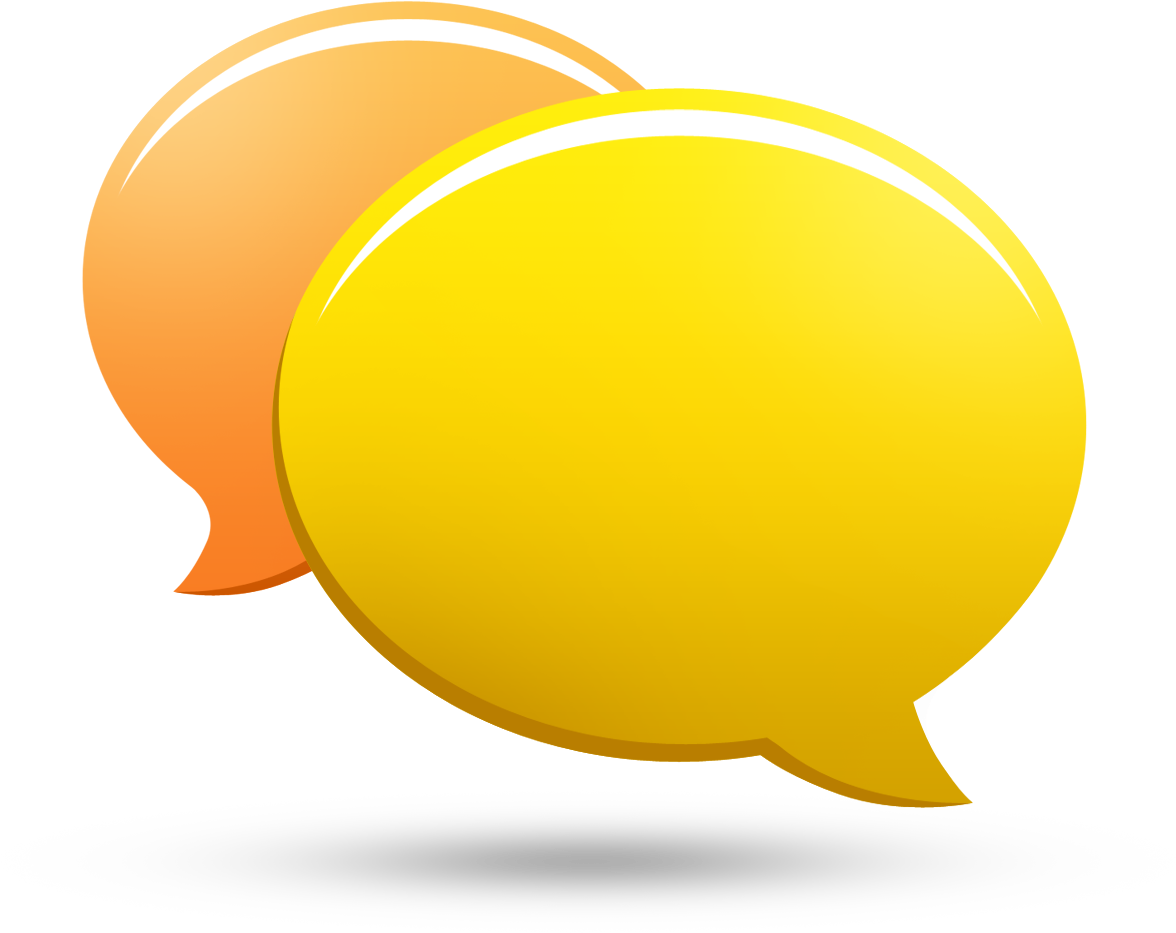 Speech Bubbles Graphic PNG image