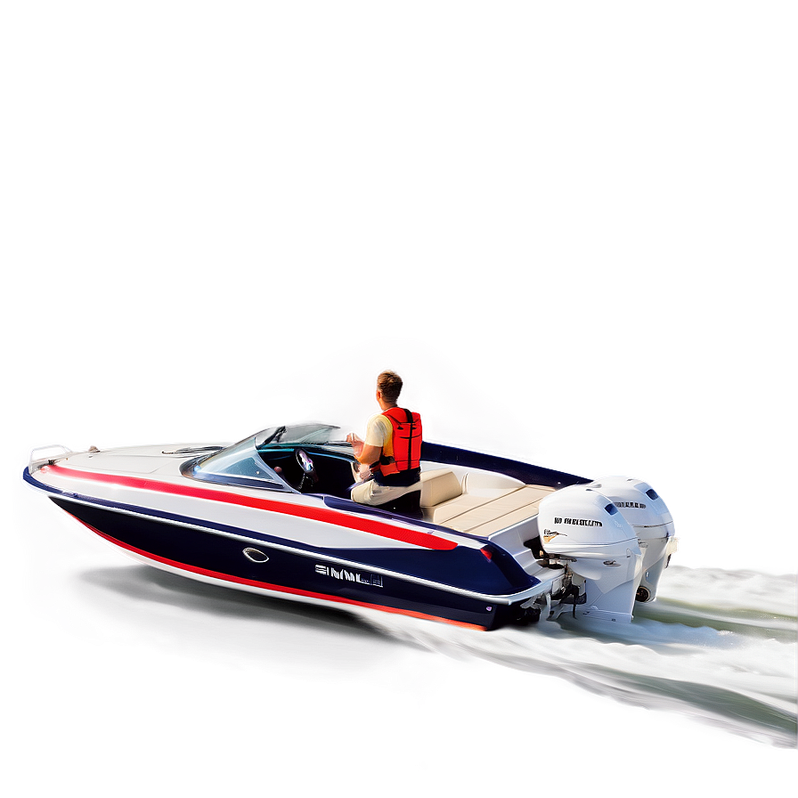 Speed Boat At Dusk Png Ykv78 PNG image