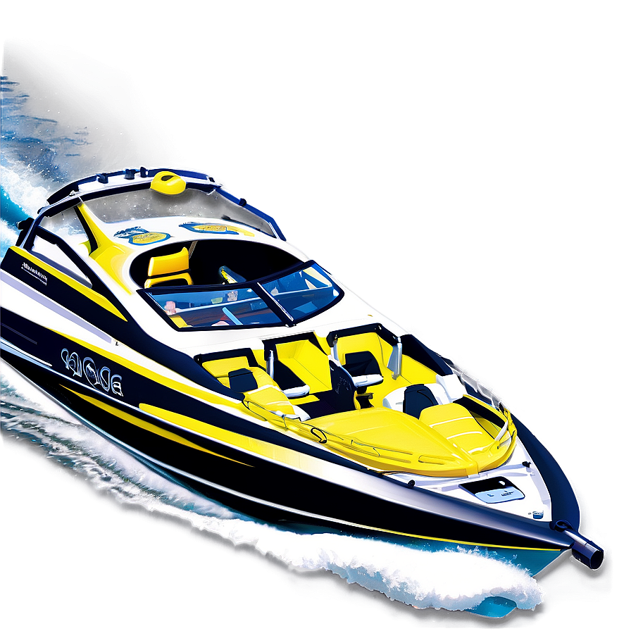 Speed Boat Png 05042024 PNG image