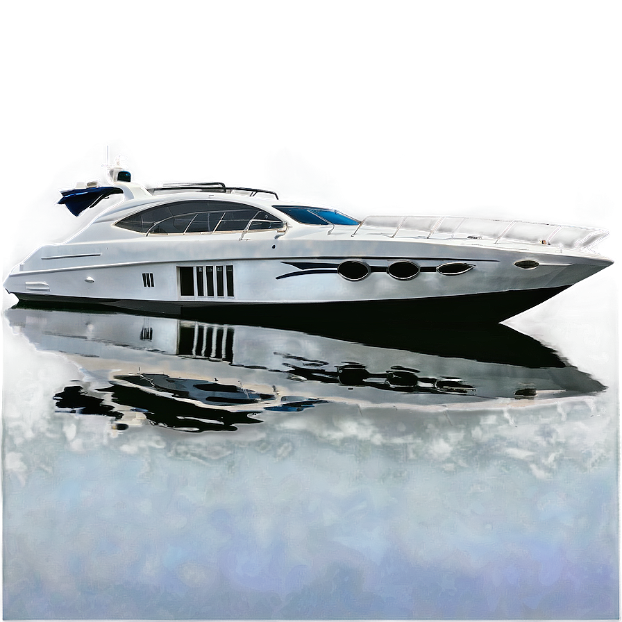 Speed Boat Reflection Png Qad62 PNG image