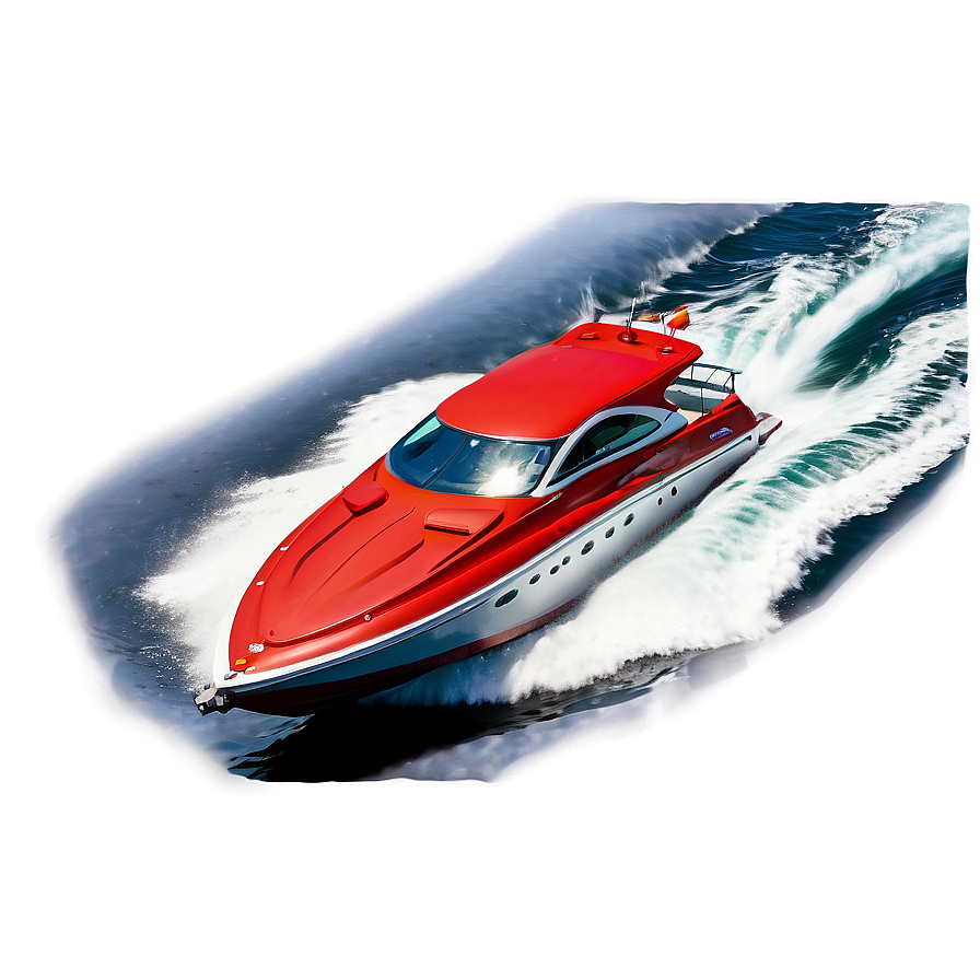 Speed Boat Wake Png Rrm49 PNG image