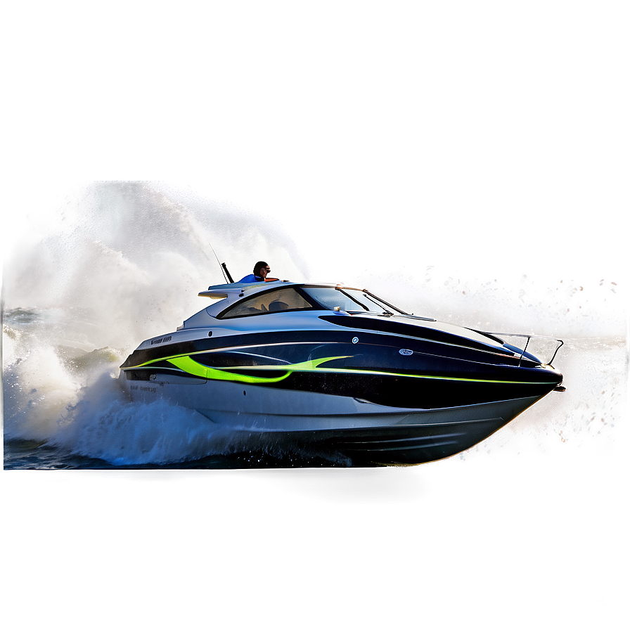 Speed Boat Wave Splash Png Jiw88 PNG image