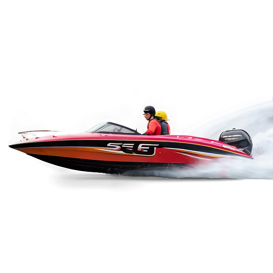 Speed Boat With People Png Bnr74 PNG image