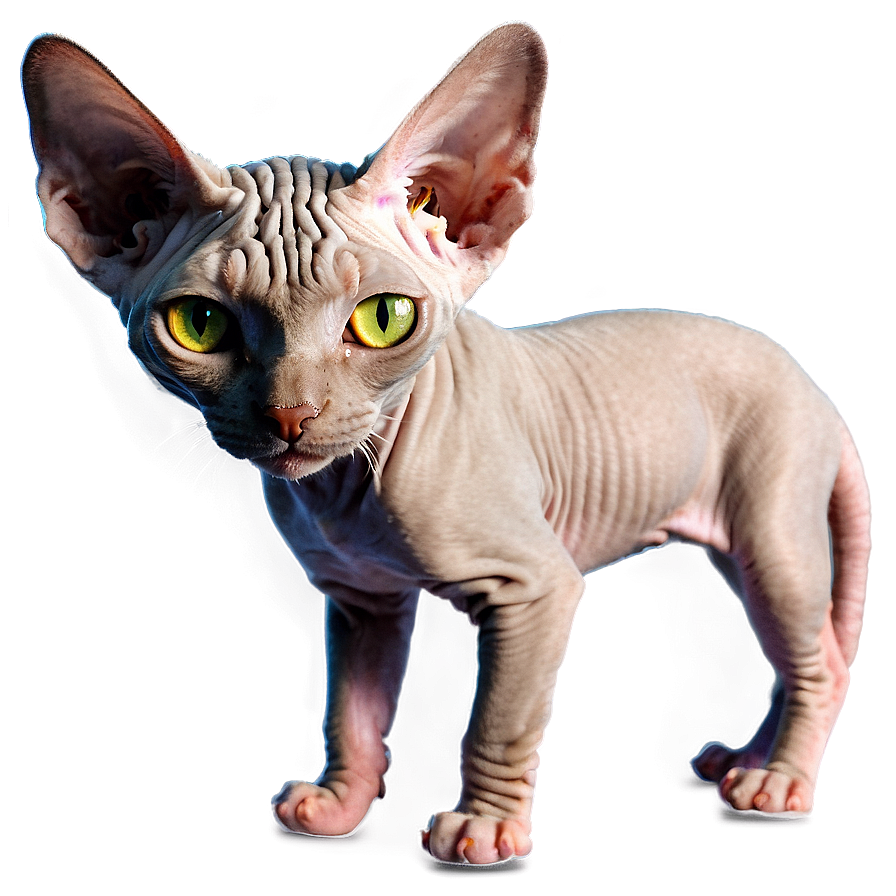 Sphynx Cat A PNG image