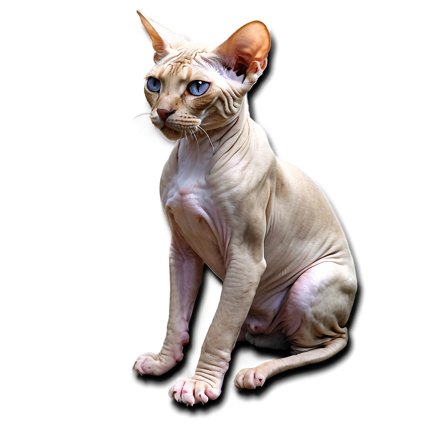 Sphynx Cat C PNG image