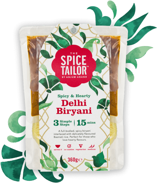 Spice Tailor Delhi Biryani Packet PNG image