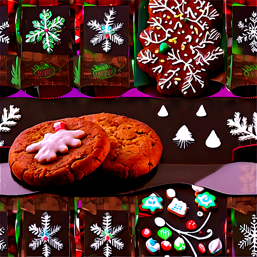 Spiced Christmas Cookie Selections Png 06202024 PNG image