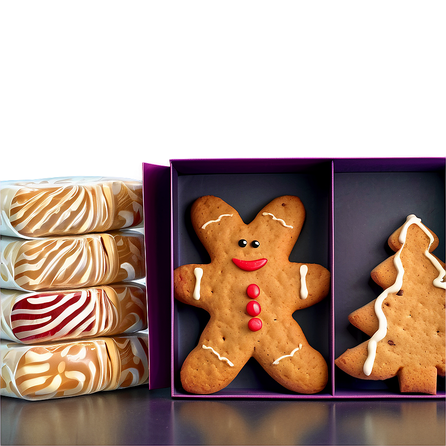 Spiced Christmas Cookie Selections Png 28 PNG image