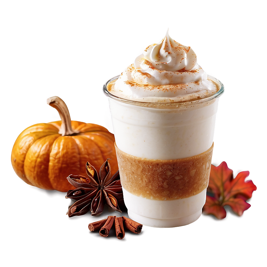 Spiced Pumpkin Latte Png Sih5 PNG image