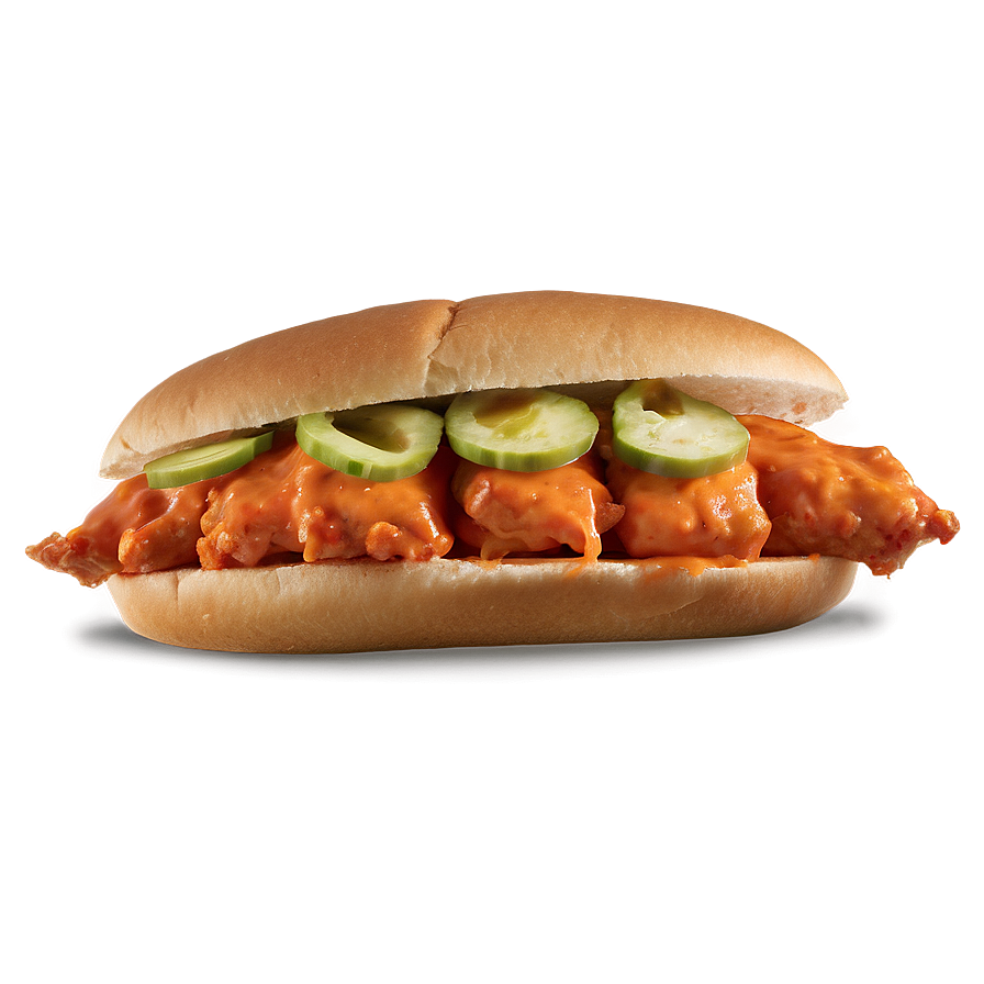 Spicy Buffalo Chicken Sandwich Png 6 PNG image