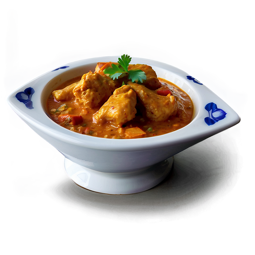 Spicy Chicken Curry Dish Png 06252024 PNG image