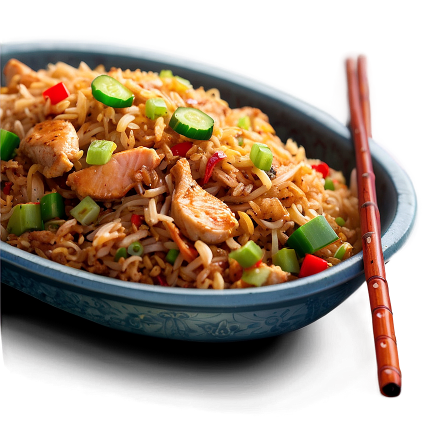 Spicy Chicken Fried Rice Png 06262024 PNG image