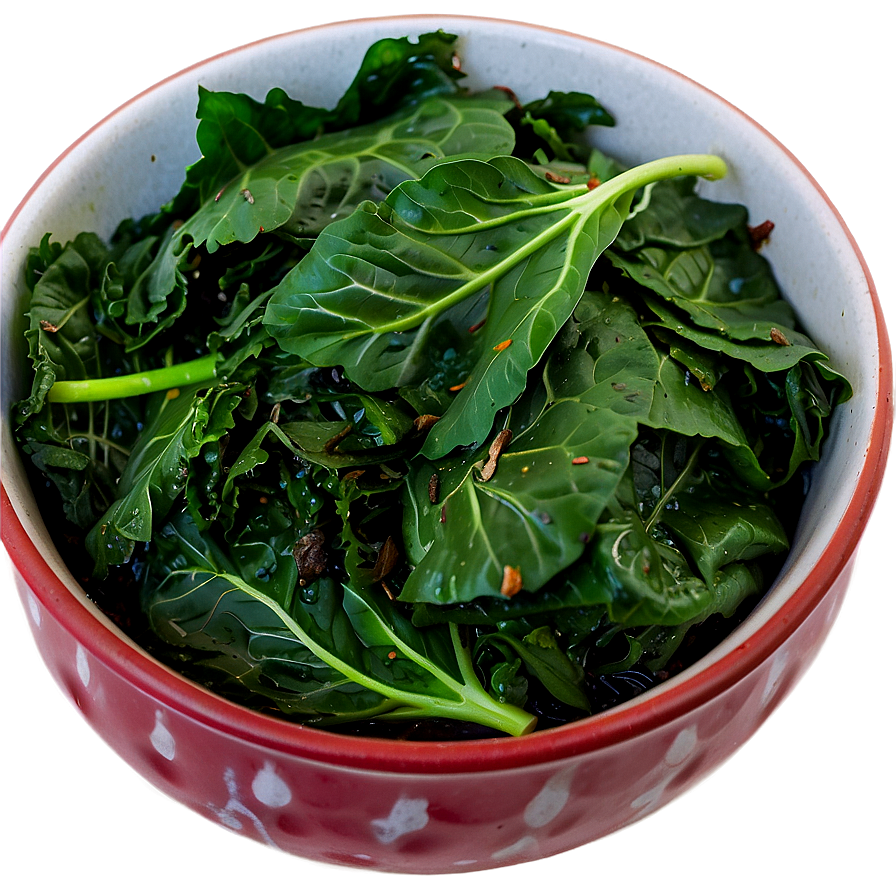 Spicy Collard Greens Png 06252024 PNG image