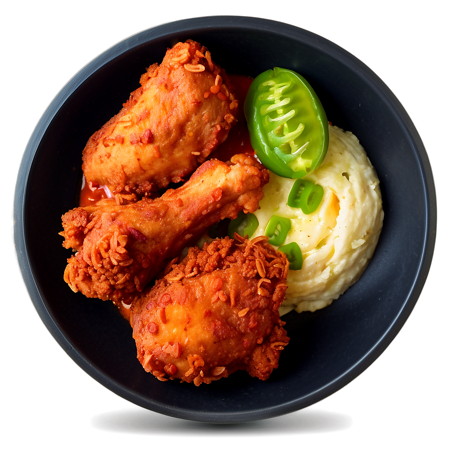 Spicy Fried Chicken Png Fhj PNG image