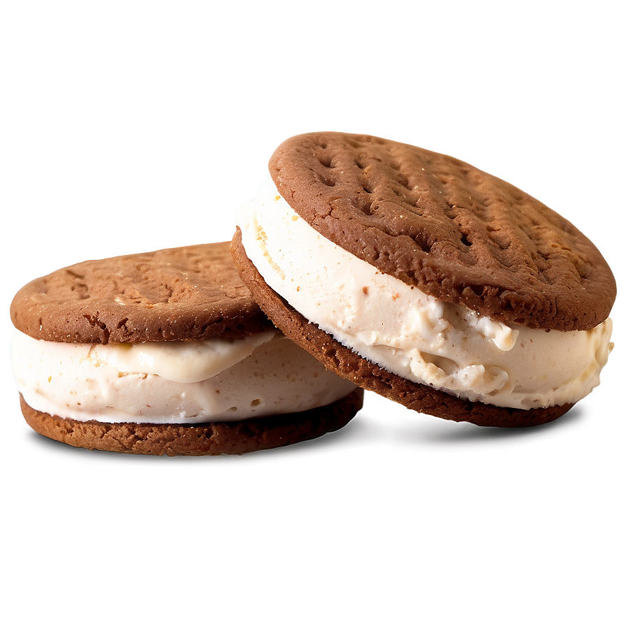 Spicy Gingerbread Ice Cream Sandwich Png 06212024 PNG image