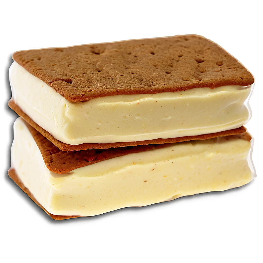 Spicy Gingerbread Ice Cream Sandwich Png Qcx PNG image