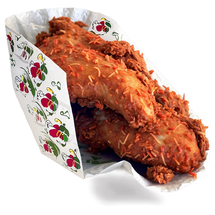 Spicy Hot Fried Chicken Png Tqj4 PNG image