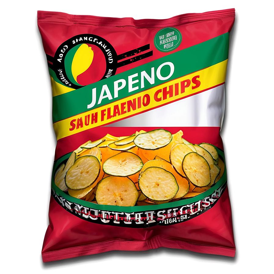 Spicy Jalapeno Chips Png 05242024 PNG image