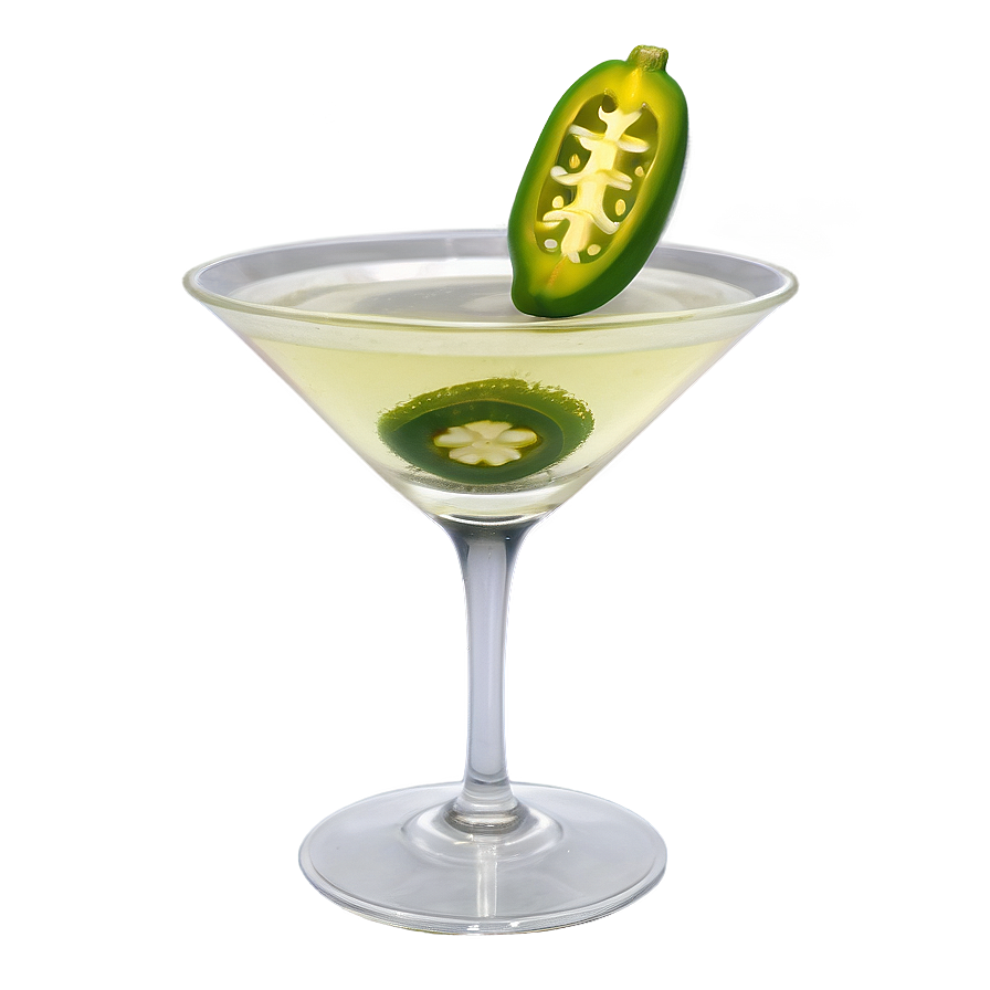 Spicy Jalapeño Martini Png Mxf PNG image