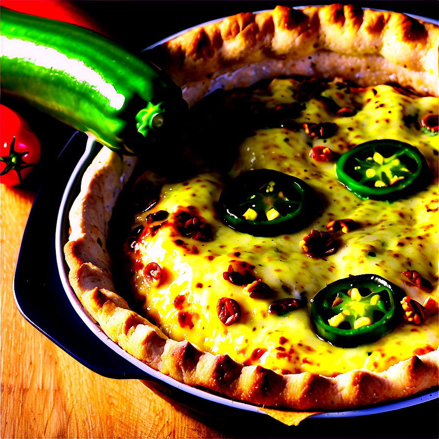 Spicy Jalapeño Popper Pie Png 05232024 PNG image