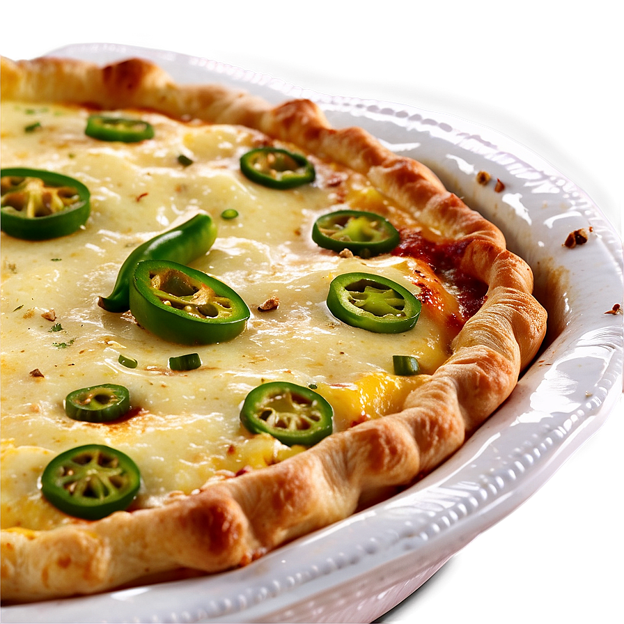 Spicy Jalapeño Popper Pie Png 22 PNG image