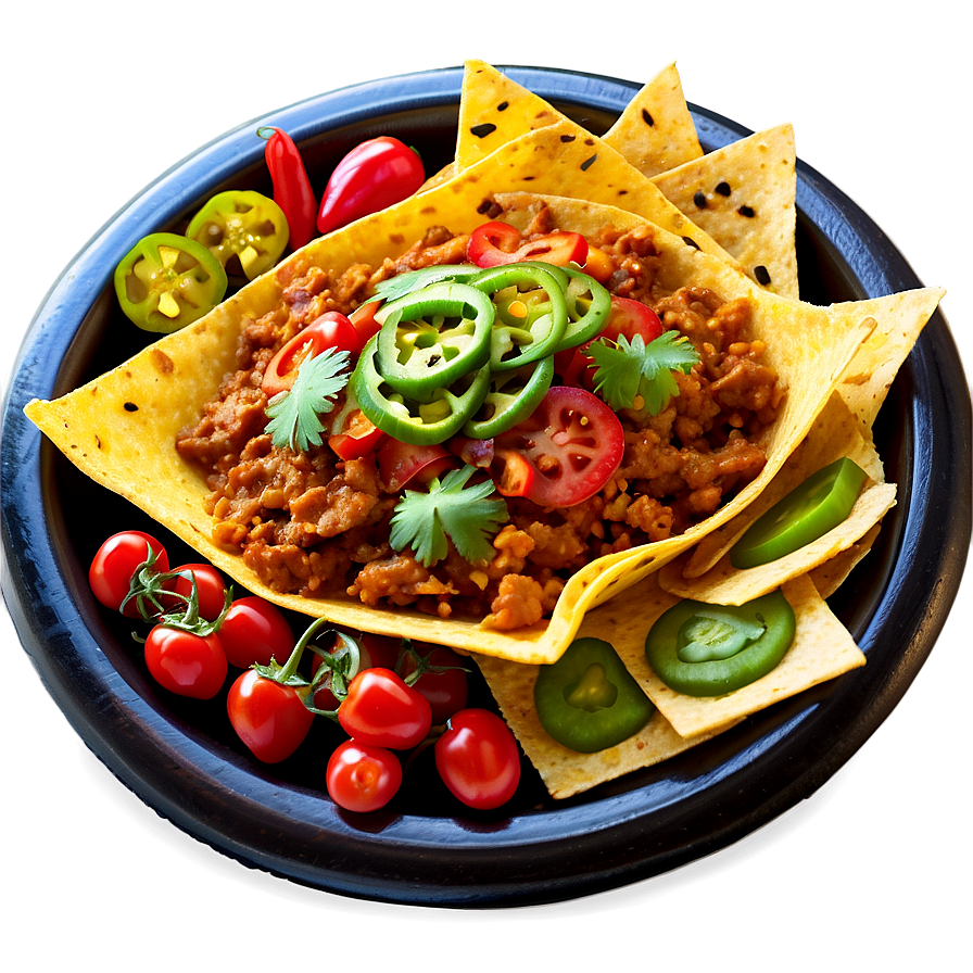 Spicy Nacho Platter Png Gue PNG image