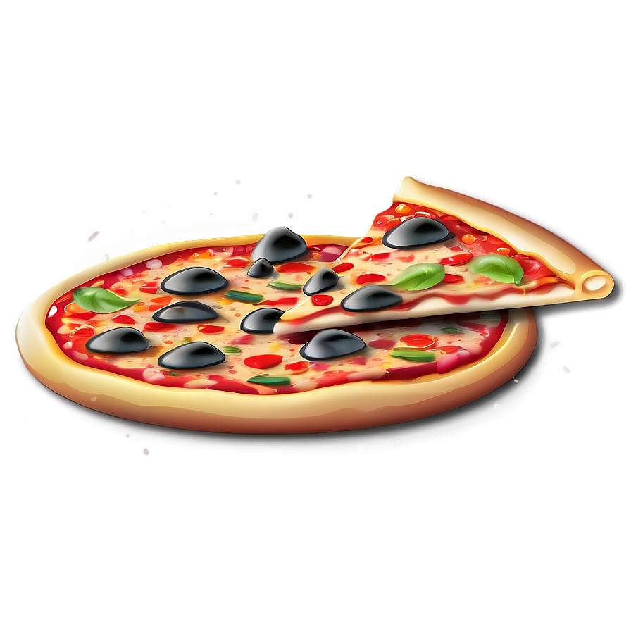 Spicy Pizza Vector Graphic Png Dqu97 PNG image