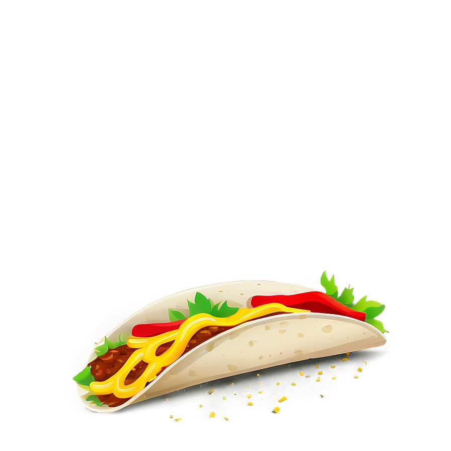 Spicy Taco Clipart Png Dfb80 PNG image