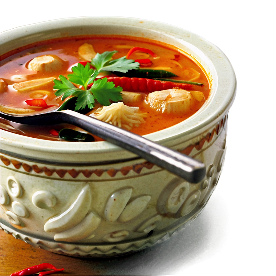 Spicy Thai Soup Png 72 PNG image