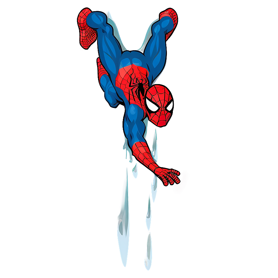 Spiderman Climbing Transparent Png Hbp22 PNG image