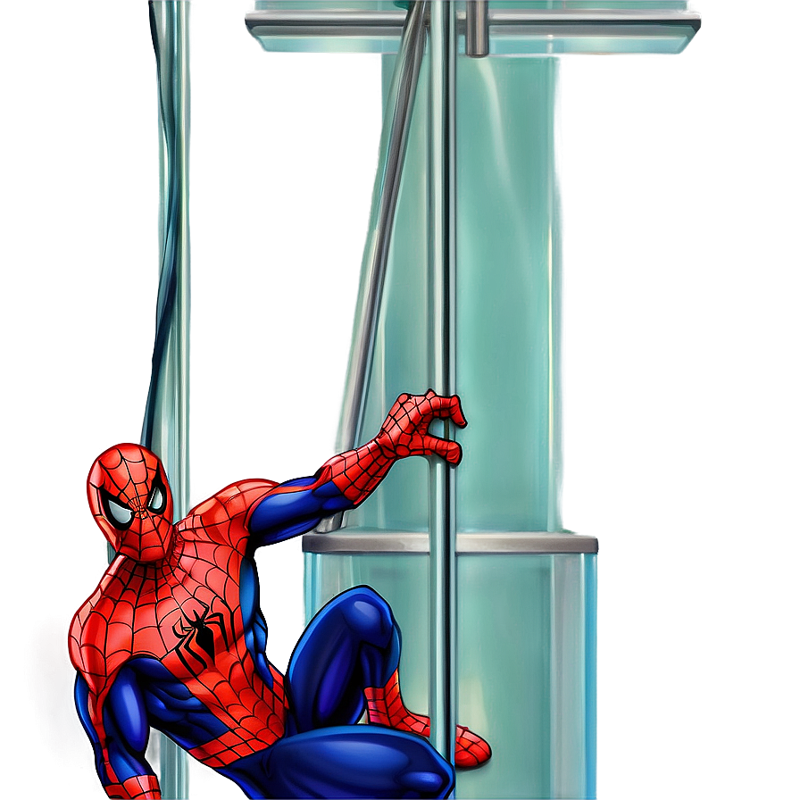 Spiderman Climbing Transparent Png Non61 PNG image