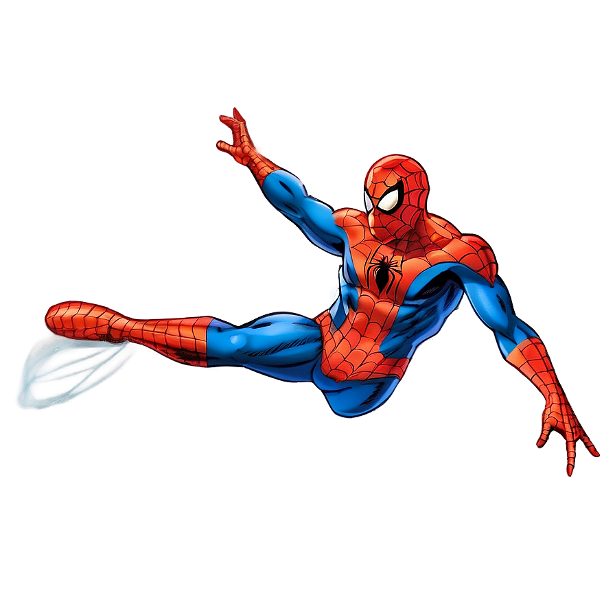 Spiderman Transparent Flying Png 14 PNG image