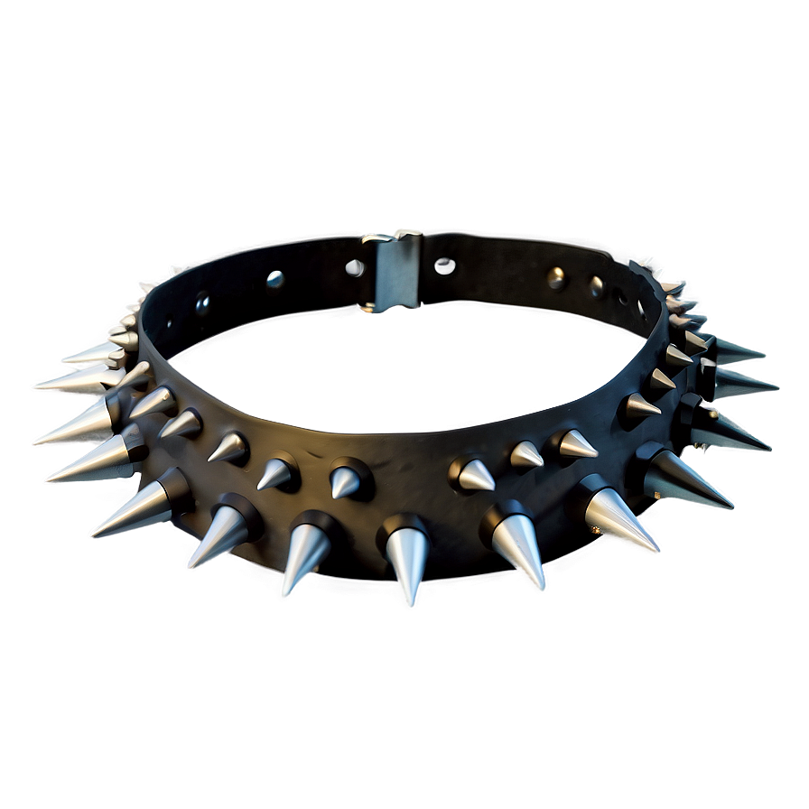 Spiked Choker C PNG image