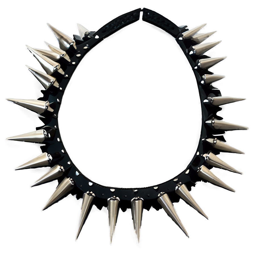 Spiked Choker For Costume Party Png Siq17 PNG image