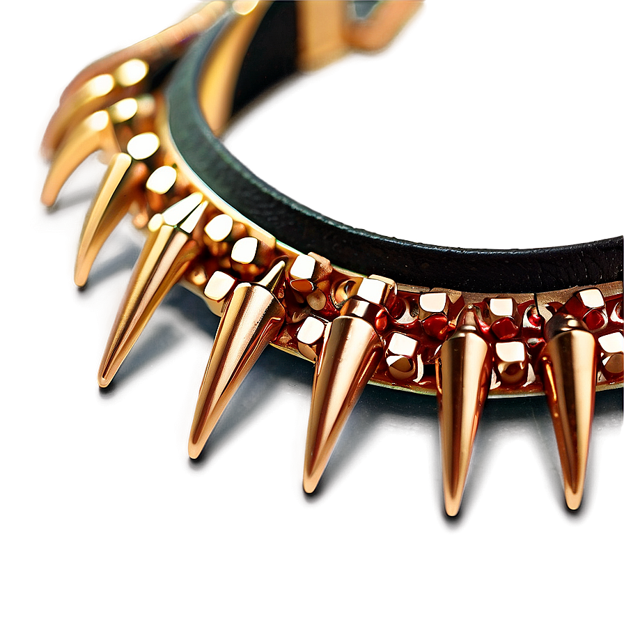 Spiked Choker For Everyday Wear Png 06282024 PNG image