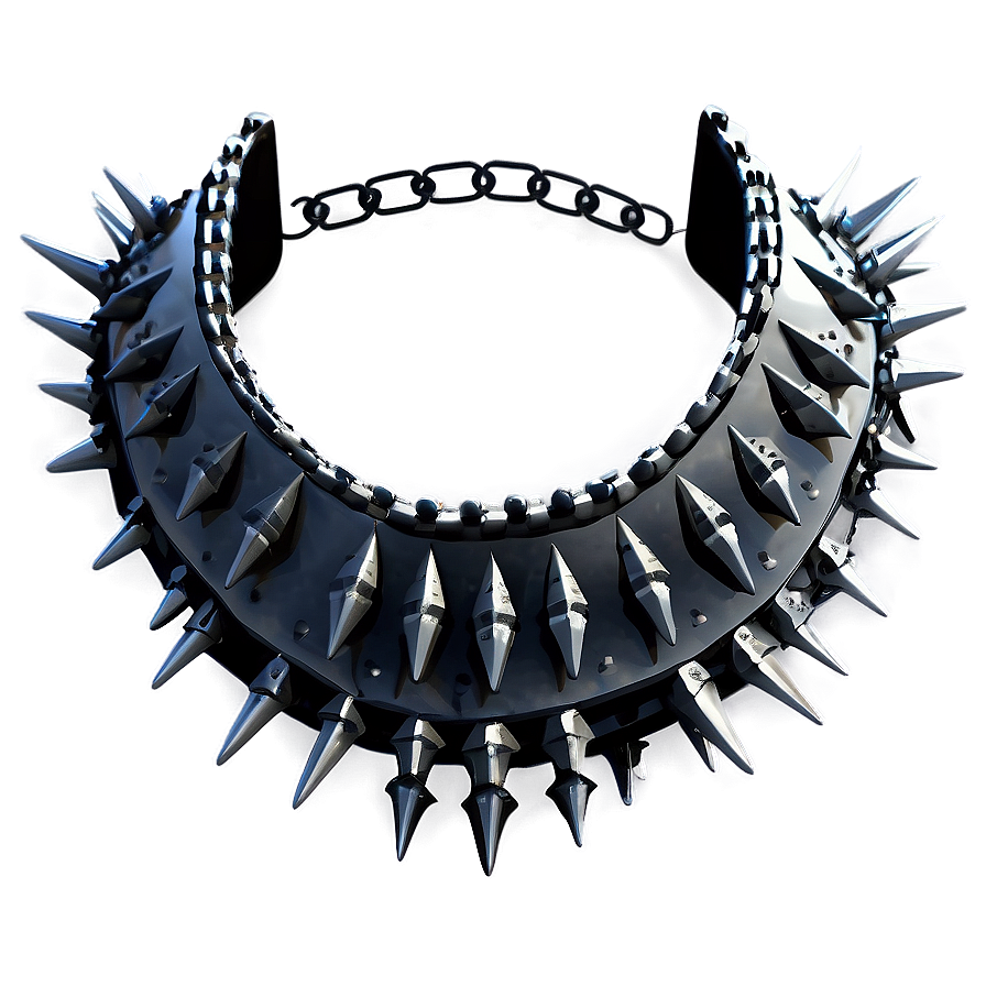 Spiked Collar Fashion Item Png Ugc7 PNG image