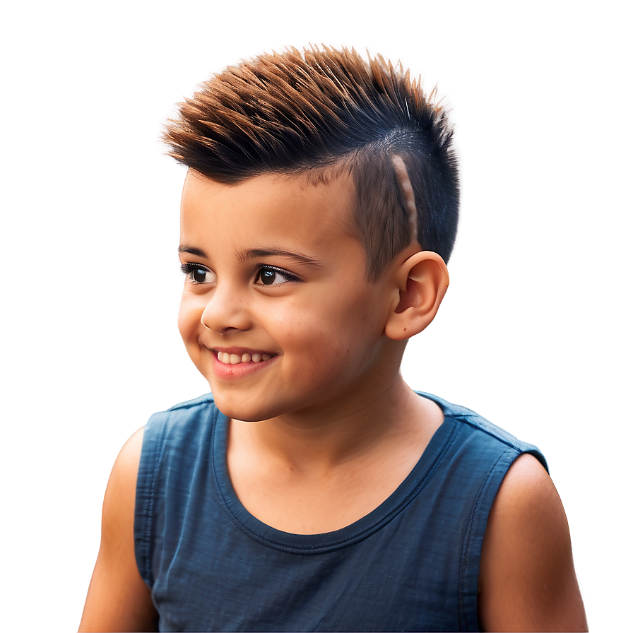 Spiky Hair Boy Png 25 PNG image