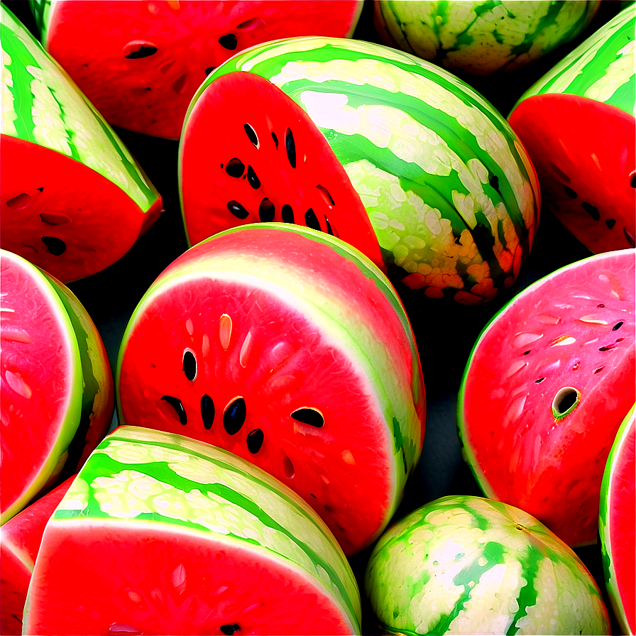 Spilled Watermelon Seeds Png 06272024 PNG image