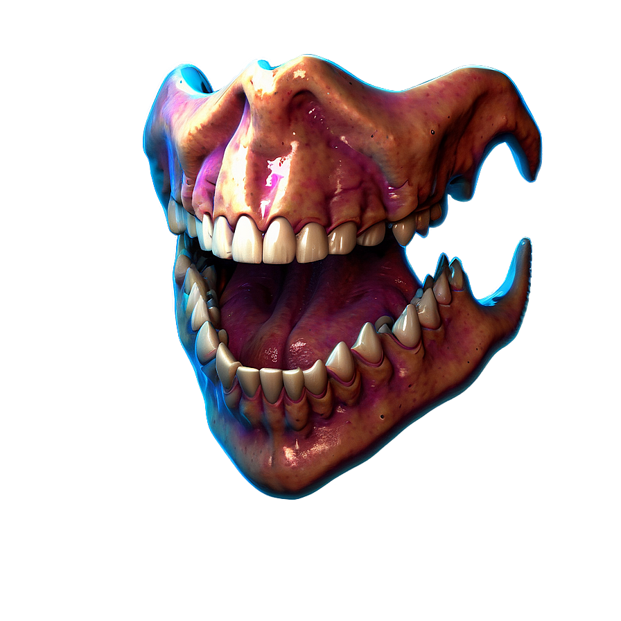 Spine-chilling Mouth Png Pry PNG image