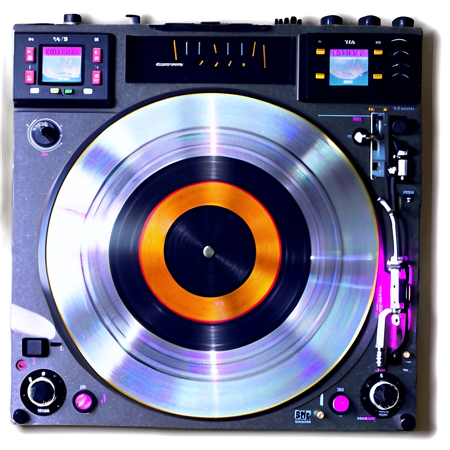 Spinning Dj Record Png 05242024 PNG image